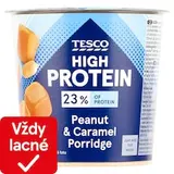 High Protein instantná arašidová ovsená kaša s kúskami arašidov a karamelovými kúskami 65 g