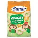 Sunar detské chrumky jablčné krúžky 12m+, 50 g
