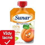 Sunar Do ručičky ovocná kapsička marhuľa 4m+, 100 g