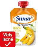 Sunar Do ručičky ovocná kapsička banán 4m+, 100 g
