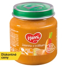 Hami príkrm Zelenina s králikom 125 g