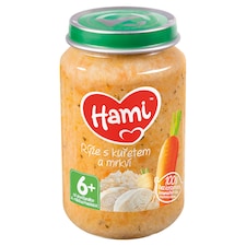 Hami príkrm Ryža s kuraťom a mrkvou 200 g