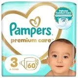 Pampers Premium Care Veľkosť 3, 60 Plienok, 6kg-10kg