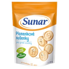 Sunar detské sušienky písmenkové 150 g