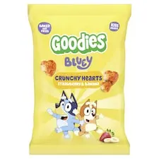 Goodies chrumky srdiečka banán a jahoda 30 g