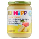 HiPP Bio jablká a banány s detskými keksami 190 g
