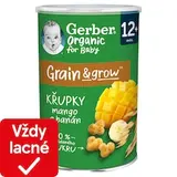 GERBER Organic chrumky s mangom a banánom 35 g