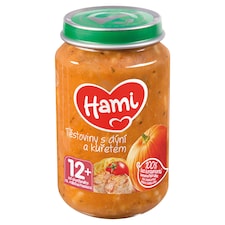 Hami Cestoviny s tekvicou a kuraťom 200 g