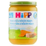 HiPP Bio mrkva s ryžou a teľacím mäsom 190 g