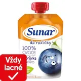 Sunar Do ručičky ovocná kapsička čučoriedka 4m+, 100 g