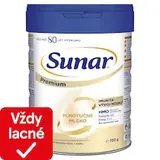 Sunar Premium 2 následné dojčenské mlieko 700 g