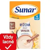 Sunar mliečna ryžová kaša vanilková 210 g