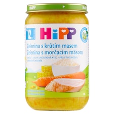 HiPP Bio zelenina s morčacím mäsom 220 g
