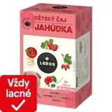 Leros Baby Detský čaj jahôdka ovocný 20 x 2 g (40 g)