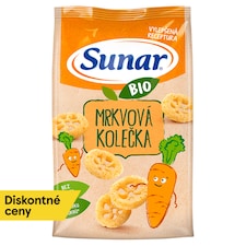 Sunar BIO mrkvové kolieska 45 g