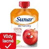 Sunar Do ručičky ovocná kapsička jablko 4m+, 100 g