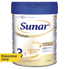 Sunar Premium 3 batoľacie mlieko 700 g