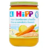 HiPP Mrkva so zemiakmi a lososom 190 g