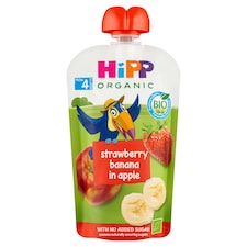HiPP Bio jablko-banán-jahoda 100 g