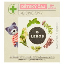Leros Detský čaj, pokojné sny 10 x 1,5 g (15 g)
