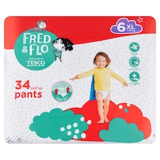 Fred & Flo Plienkové nohavičky XL 6 +15 kg 34 ks