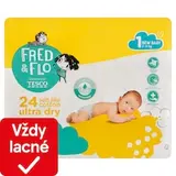 Fred & Flo Ultra Dry plienky New Baby 1 2-5 kg 24 ks