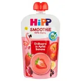HiPP Smoothie bio 100% ovocie jablko-banán-červené ovocie 120 ml