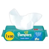 Pampers Fresh Clean Vlhčené Obrúsky 1 ks Balení = 80 Obrúskov