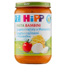 HiPP Bio špagety s rajčinami a Mozzarellou 220 g