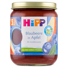 HiPP Bio jablko a čučoriedky 160 g
