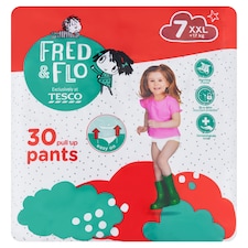 Fred & Flo Plienkové nohavičky XXL 7 +17 kg 30 ks