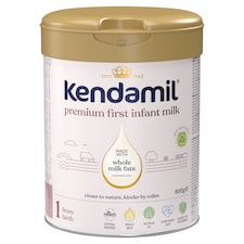 Kendamil Premium 1 DHA+ počiatočná mliečna dojčenská výživa v prášku 800 g