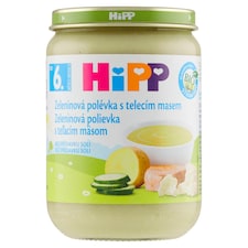 HiPP Bio zeleninová polievka s teľacím mäsom 190 g