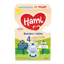 HAMI 4 batoľacie mlieko s príchuťou vanilky 600g