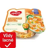 HAMI zeleninový tanierik Krémové rizoto s mrkvou, kuracím a hráškom 230g