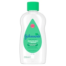 Johnson's Detský olej s aloe vera 200 ml