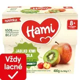 Hami ovocný príkrm 100% ovocie jablko kivi acerola 8+ 400 g