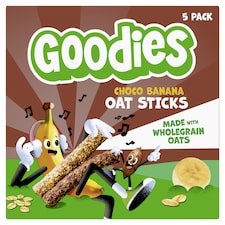 Goodies ovsené tyčinky kakao & banán 5 x 23 g