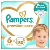 Pampers Premium Care Veľkosť 6, 50 Plienok, 13kg-18kg
