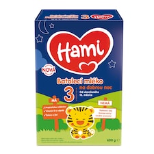 HAMI 3 batoľacie mlieko na dobrú noc 600g