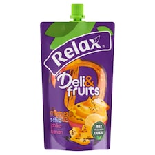 Relax Deli & Fruits jablkovo-banánovo-mangové pyré 170 g