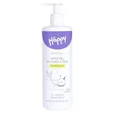 Bella Baby Happy Sensitive umyvací gél na vlasy a telo zvláčňujúci 400 ml
