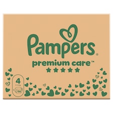 Pampers Premium Care Veľkosť 4, 156 Plienok, 9kg-14kg