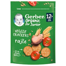 GERBER Organic krekry s rajčinami 100 g