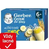 GERBER Cereal mliečko s kašou banánové 2 x 200 ml