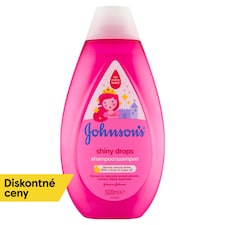 Johnson's Shiny Drops šampón 500 ml