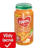 HAMI mäsovozeleninový príkrm Morčacie stehno s mrkvou, batátmi a bulgurom 250g