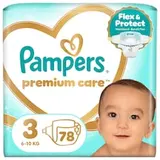 Pampers Premium Care Veľkosť 3, 78 Plienok, 6kg-10kg