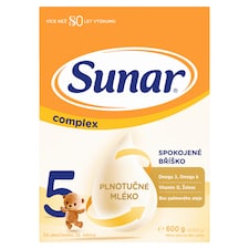 Sunar Complex 5 detské mlieko 600 g
