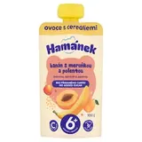 Hamánek Dojčenská výživa jablko s banánom, marhuľou a polentou 100 g